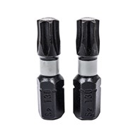 WAART Końcówki wkrętakowe udarowe Torx T30 x 25 mm, 2 szt.