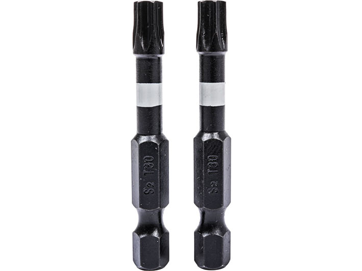 WAART Końcówki wkrętakowe udarowe Torx T30 x 50 mm, 2 szt.