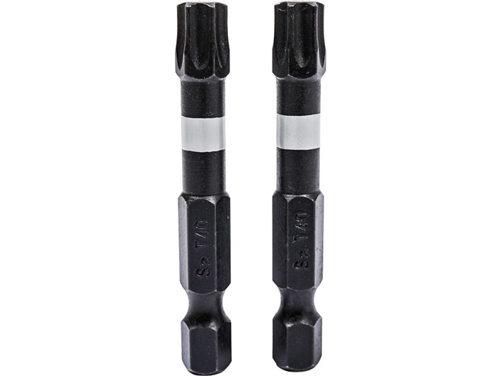 WAART Końcówki wkrętakowe udarowe Torx T40 x 50 mm, 2 szt.
