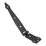 Zawias altanowy WĄSKI CZARNY 35x250mm