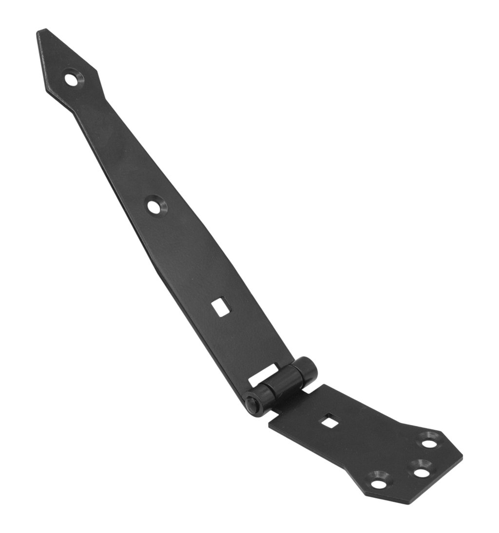Zawias altanowy WĄSKI CZARNY 35x250mm