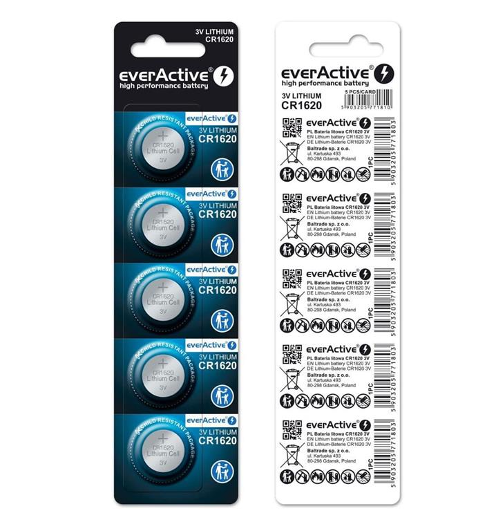 Bateria everACTIVE litowa 3V