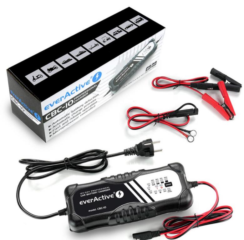Ładowarka procesorowa 12V/24V everActive CBC-10 v2