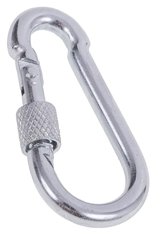 Karabińczyk z zabezpieczeniem 50 mm DIAMANTO
