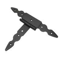 Zawias GOORAL  T  400mm z nakładką czarny