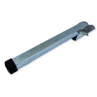 Podpórka do drzwi  PROSTOKĄTNA średnia 300x30mm SREBRNY OCYNK