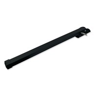 Podpórka do drzwi  PROSTOKĄTNA duża 470x30mm CZARNA