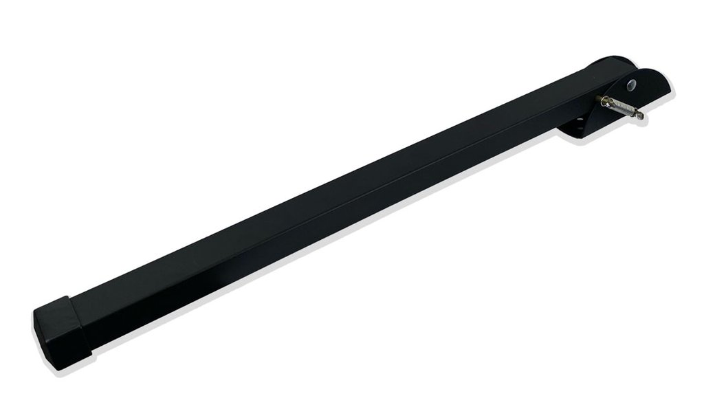 Podpórka do drzwi  PROSTOKĄTNA duża 470x30mm CZARNA