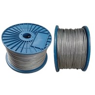 Lina stalowa PCV 5mm (6x7) DIAMANTO