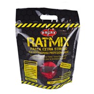 Trutka - PASTA CZERWONA do zwalczania dużych gryzoni 150g KARTONIK