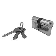 Wkładka drzwiowa 30/30mm (3-klucze) chrom BLISTER DIAMANTO