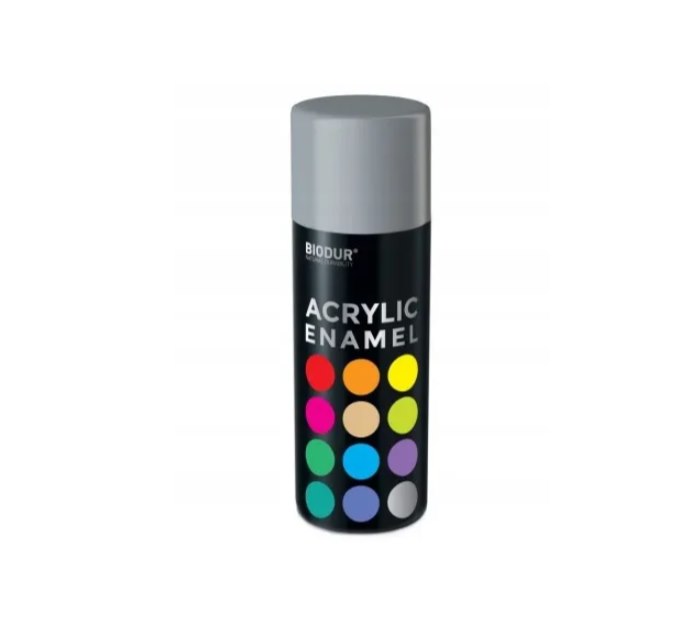 BIODUR Emalia akrylowa aerozol zielony mchowy 400ml