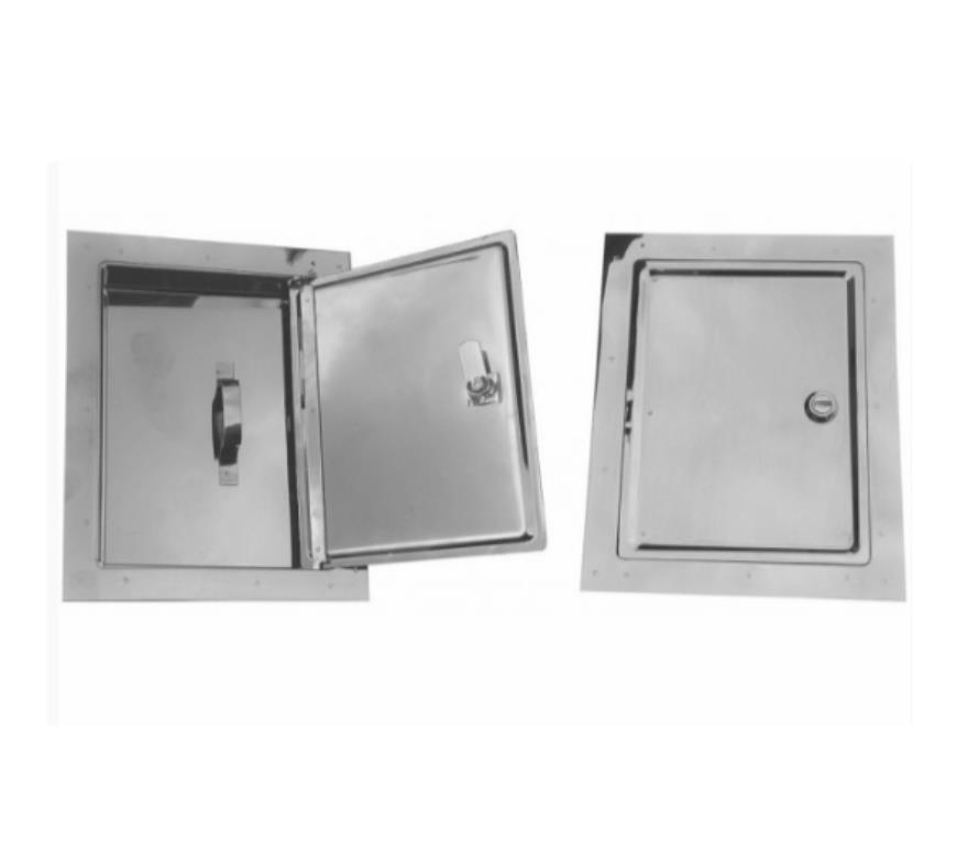 Drzwiczki kominowe LUX 155x205mm nierdzewne