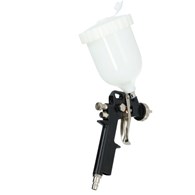 Pistolet lakierniczy górny zbiornik 0,6L dysza 1,5 mm plastikowy zbiornik DREL