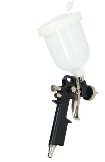 Pistolet lakierniczy górny zbiornik 0,6L dysza 1,5 mm plastikowy zbiornik DREL