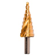 WAART Wiertło stopniowe spiralne 4,0 - 32,0 mm, tytanowane