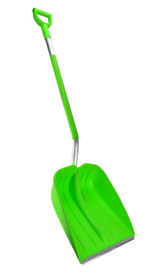 Łopata do śniegu plastikowa t/aluminiowy całoroczna