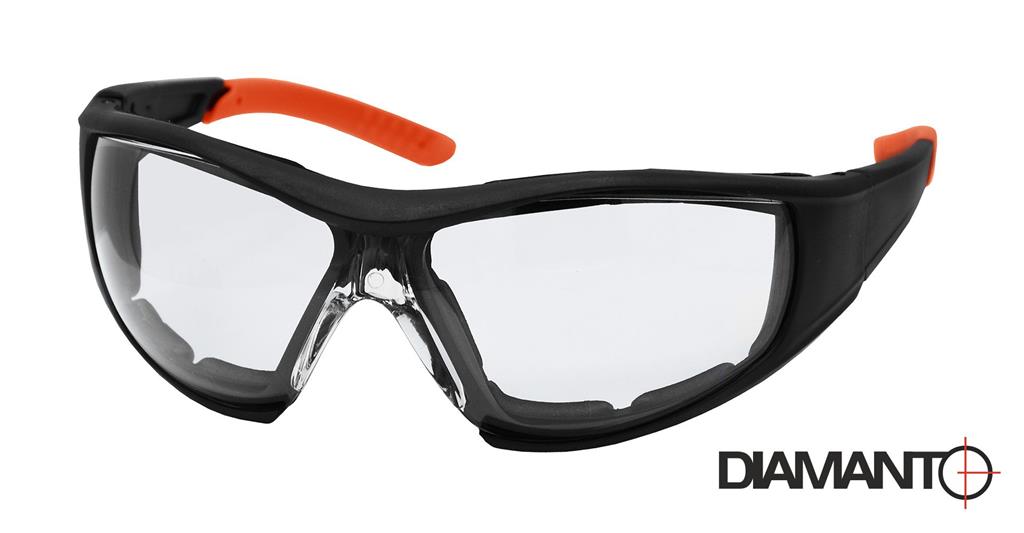 Okulary ochronne 2w1 (atest) DIAMANTO PROFESSIONAL