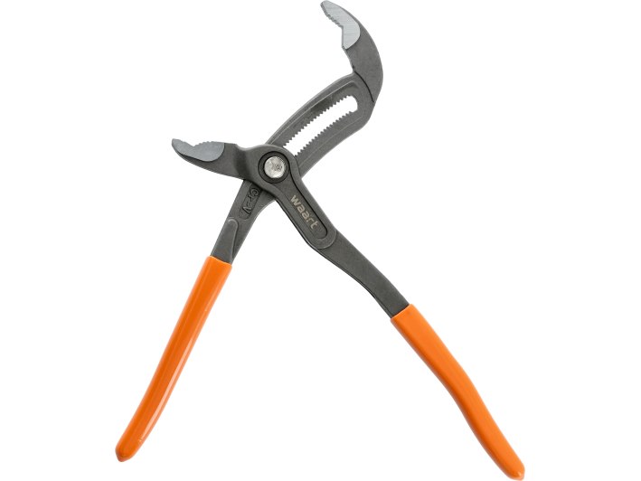 WAART Szczypce nastawne do rur 250 mm, max 2 