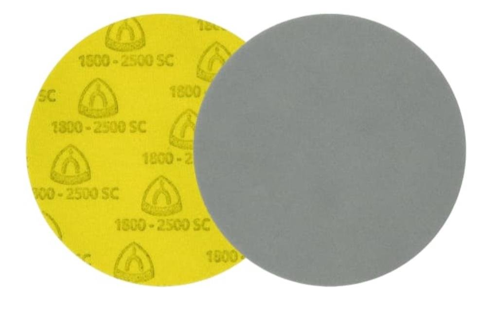 KLINGSPOR Krążek na gąbce, wodoodporny FD500 fi 125 gr.1000