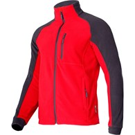 Bluza polarowa czerwono - szara  M  LAHTI PRO, CE