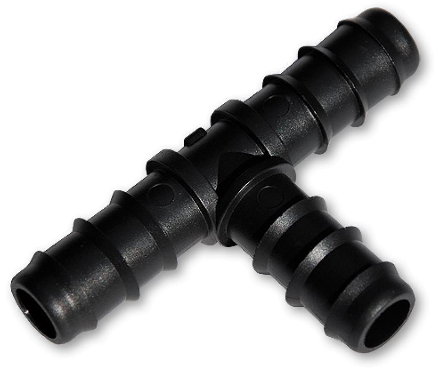 Trójnik, 3x wtyk na wąż 16mm