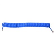 Wąż spiralny PU z szybkozłączami 8mmx12mmx15m
