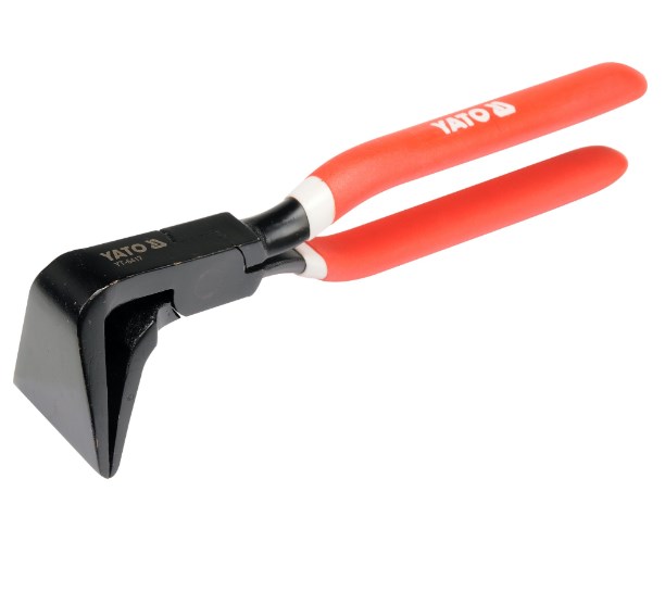 Kleszcze do gięcia blach 280mm odgięte 90° YATO