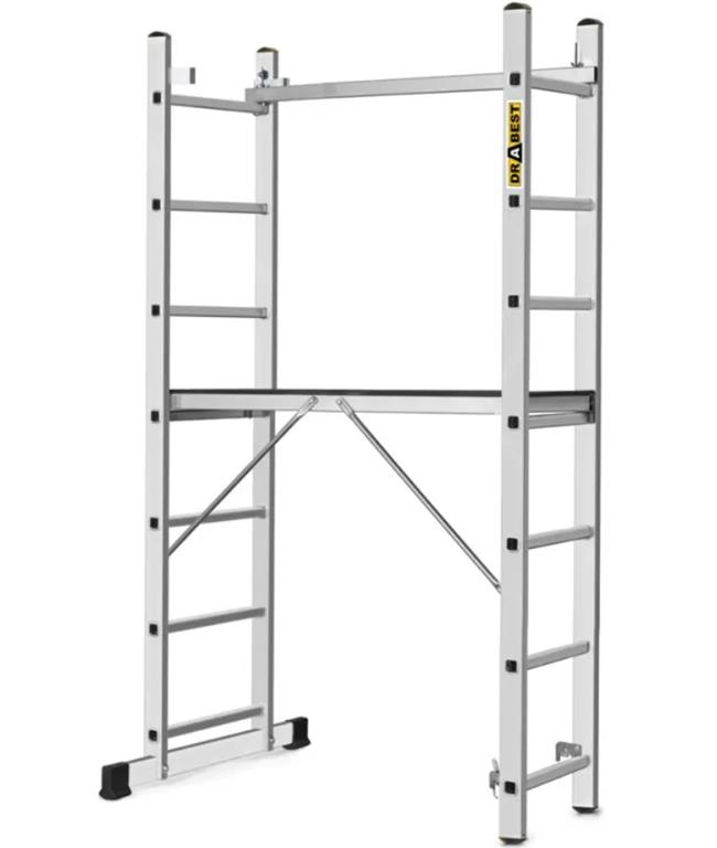 Rusztowanie drabinowe aluminiowe - 2x7