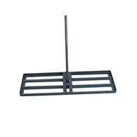 Niwelator ogrodowy ręczny 90x30 cm z trzonkiem metalowym 170 cm