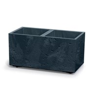 Doniczka Sierra Case Beton Effect - antracytowy