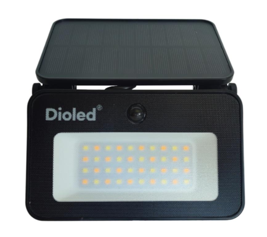Naświetlacz solarny 1500lm CCT z czujnikiem ruchu Dioled