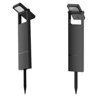 Lampa słupek ogrodowy solarny ruchomy 200lm 4000K IP54 41cm DIO-0491 Dioled