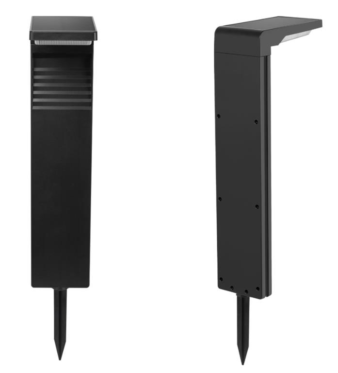 Lampa słupek ogrodowy solarny 200lm 4000K IP54 41cm Dioled