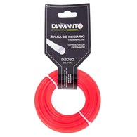 Żyłka do kosiarki okrągła 3,0mm 15m DIAMANTO