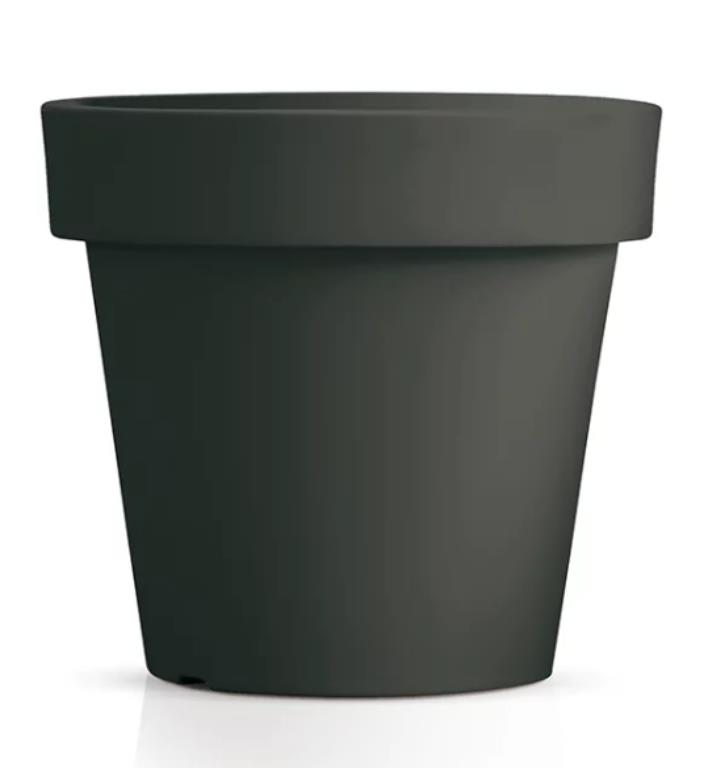 Doniczka DLR800 Lexo Round - antracytowy