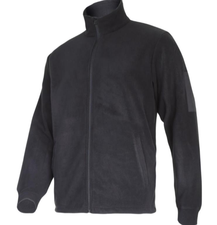 Bluza polarowa czarna 3 kieszenie  XL  LAHTI PRO, CE
