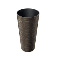 Doniczka FURU SLIM ECO WOOD - kawa ECO