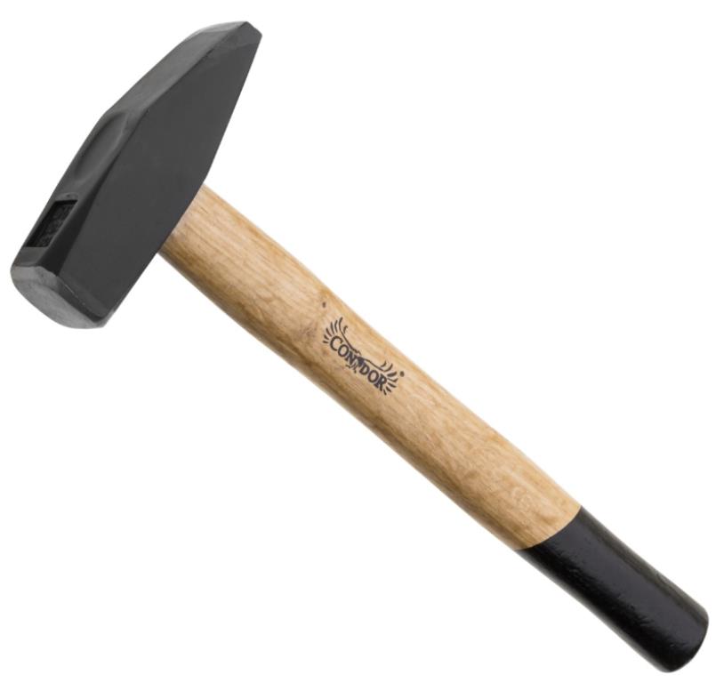 Młotek ślusarski 400 g trzonek drewniany