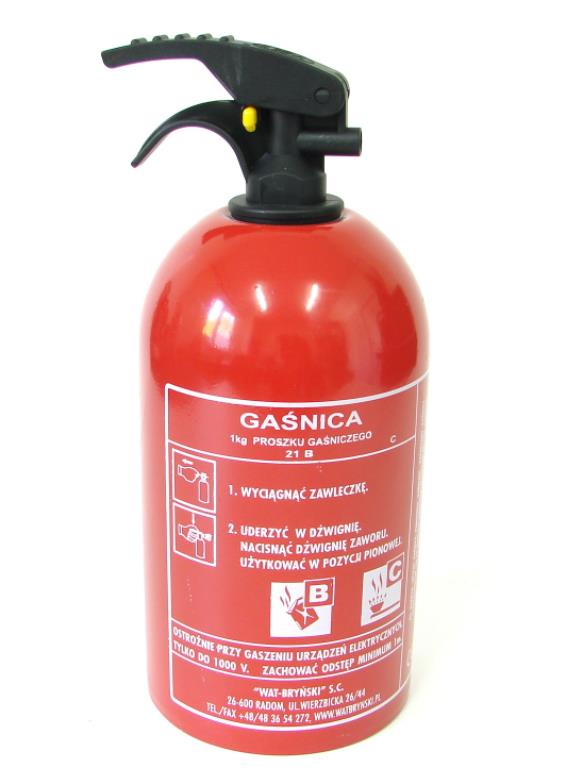 Gaśnica proszkowa 1kg