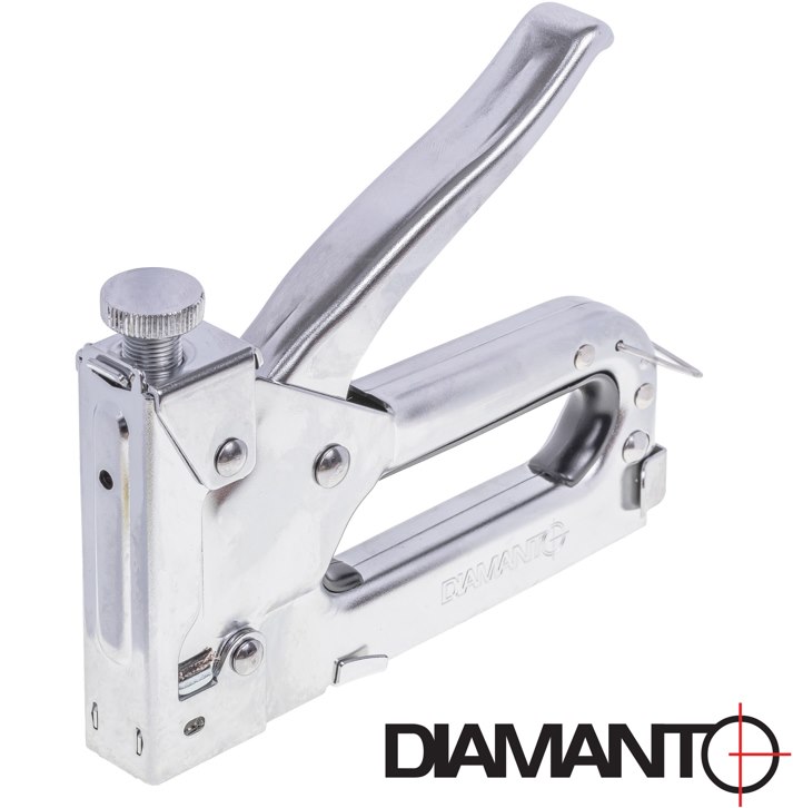 Zszywacz tapicerski z regulacją 4 - 14mm DIAMANTO PROFESSIONAL