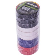 Taśma PCV 19mmx20m KOLOR-MIX 10szt DIAMANTO