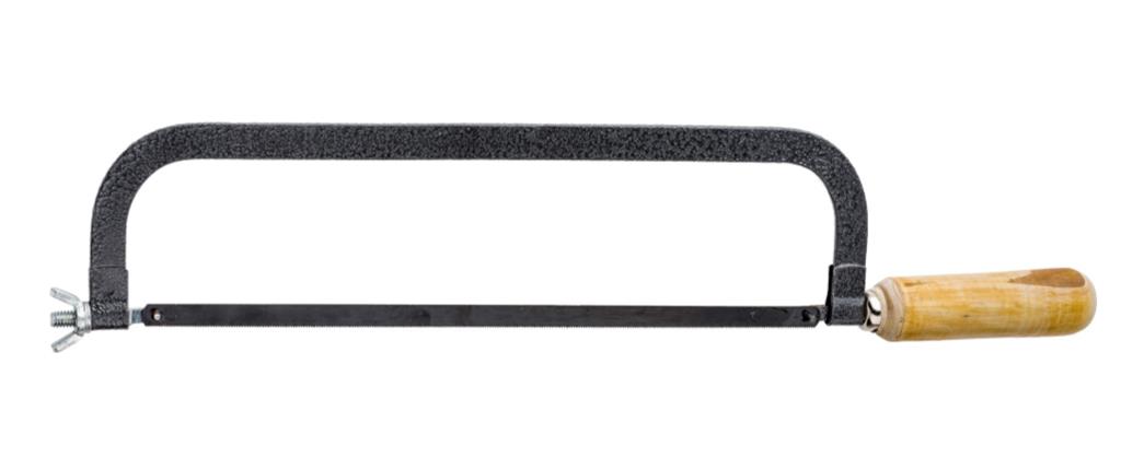 Piła do metalu z brzeszczotem 300 mm metalowy korpus drewniany uchwyt STERG