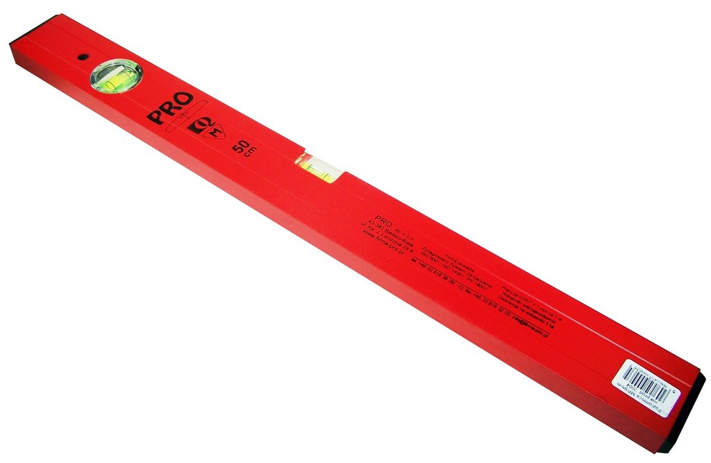 Poziomica PRO czerwona 150cm