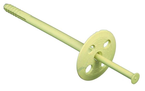 Kołek do styropianu 10x160mm, 100 szt