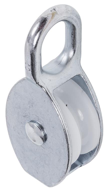 Bloczek pojedynczy z plastikową rolką 40 mm DIAMANTO