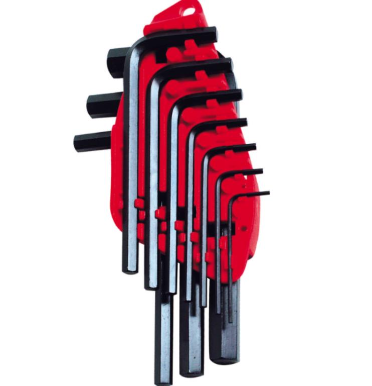STANLEY Komplet kluczy imbusowych 8 szt (1,5-6mm) zasobnik plastikowy