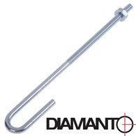 Naciągi do siatki ocynkowane 6 ''U'' oczko otwarte DIAMANTO