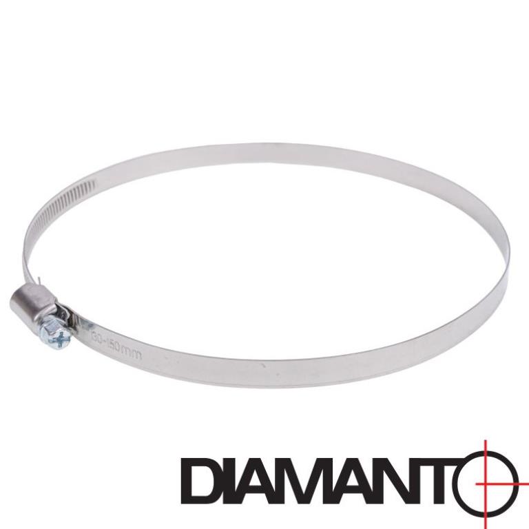 Opaska ślimakowa 130 - 150 mm DIAMANTO