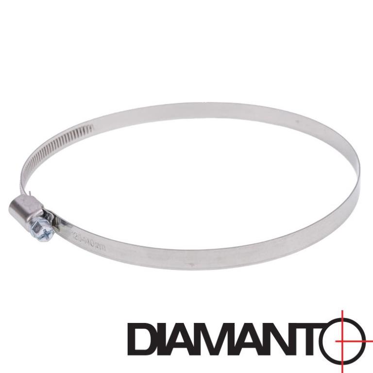 Opaska ślimakowa 120 - 140mm DIAMANTO